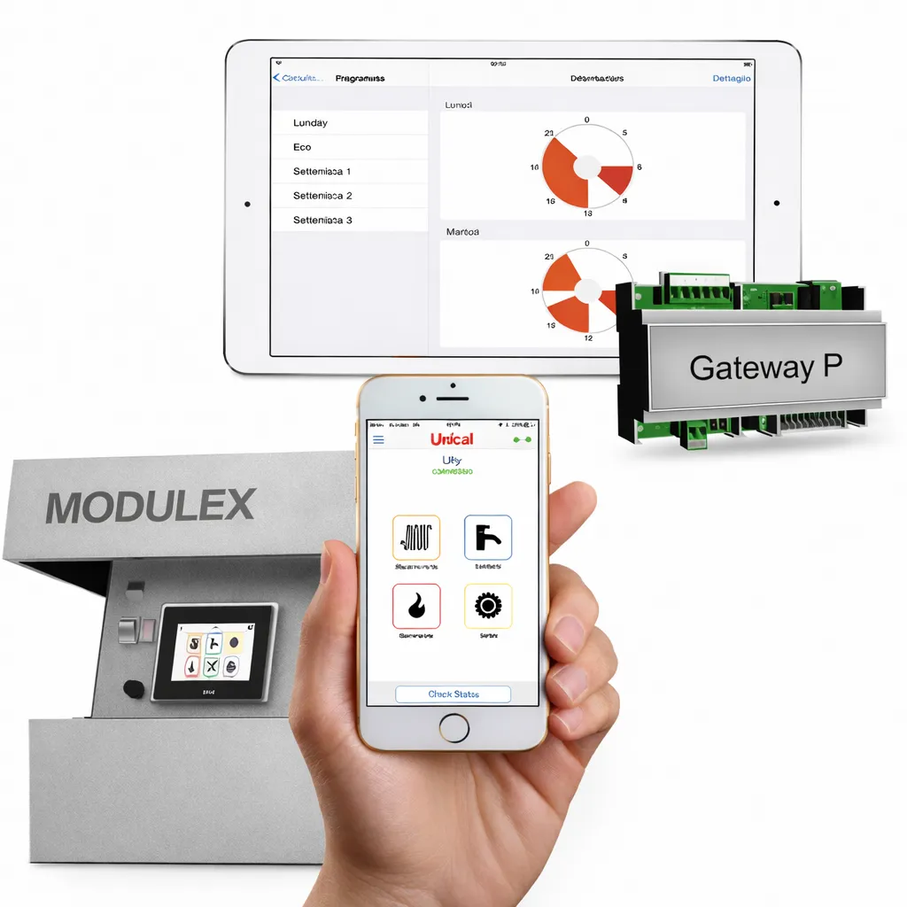 керування unical modulex ext